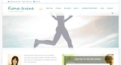 Desktop Screenshot of fionairvine.com